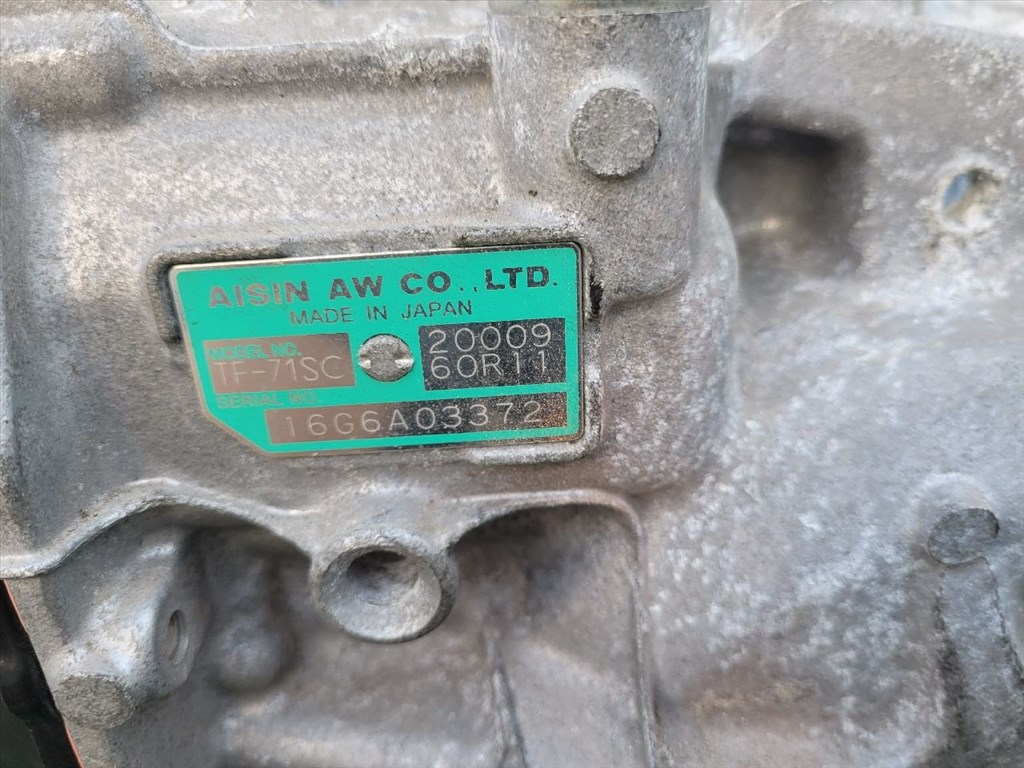 SUZUKI VITARA Automata Váltó 2000960R11 1666a03372 10. kép