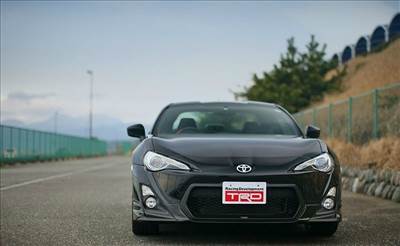 Diffúzor Toyota GT86 Subaru BRZ első lökhárító TRD stílus