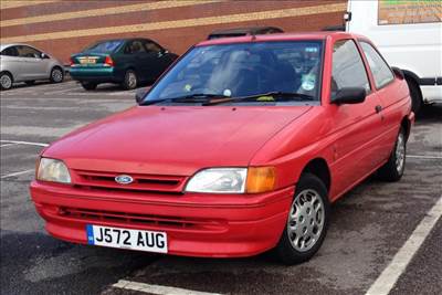 FORD ESCORT 90-95 Bal első ajtóüveg