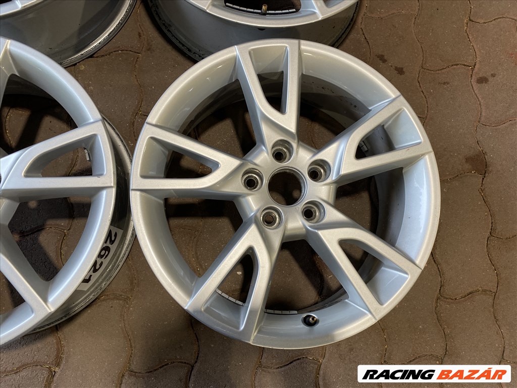 (2621)   Audi 17 gyári alufelni felni, 5x112, A4 A6 4. kép