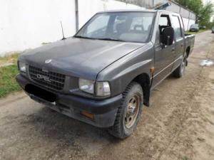 OPEL CAMPO 92-97 BAL HÁTSÓ AJTÓÜVEG 