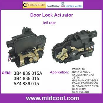 SKODA FABIA 99-07 Jobb hátsó ajtó zárszerkezet mechanikus