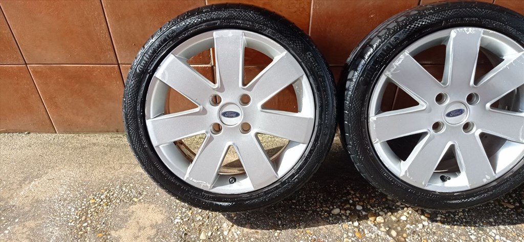 FORD 16" ALUFELNI 4X108 NYARI 195/45R16 GUMIVAL OLCSÒN!!! 4. kép