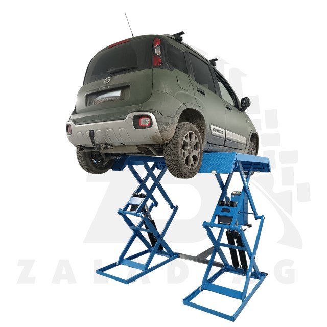 Ollós emelő, talajra helyezhető, 4 t 2. kép