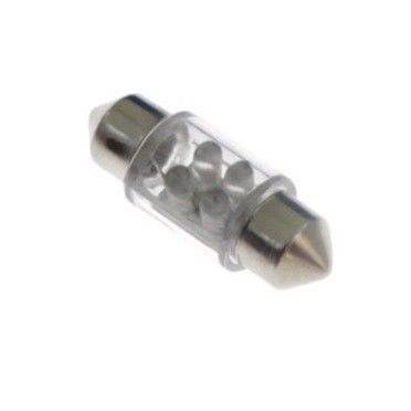 Izzó 31mm 4LED Kék