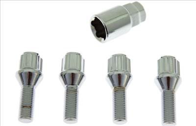 MTUNING M12x1,25mm 40mm Kúpos kerékőr készlet