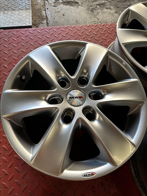  6x139.7 MAK 7x16" ET20 használt alufelni garnitúra Isuzu, Mitsubishi, Nissan, Toyota 1. kép