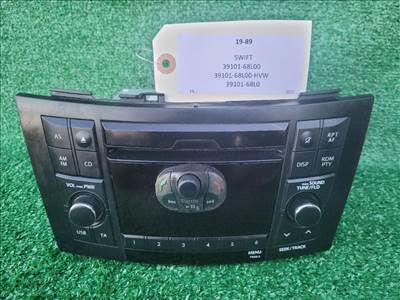 SUZUKI SWIFT III Rádió / CD 3910168L00 3910168l00hvw