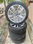  5x115 lyukosztású 18" Opel használt RONAL alufelni, rajta 235/45 használt Barum nyári gumi gumi 