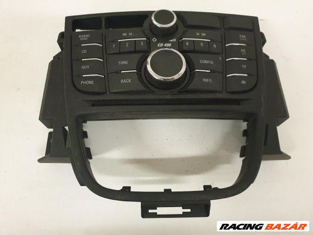 Opel Astra J Rádió Cd kezelő panel CD 400 13346050 1. kép