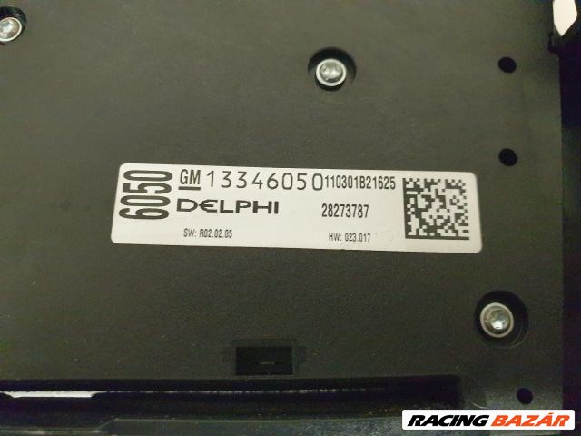 Opel Astra J Rádió Cd kezelő panel CD 400 13346050 3. kép