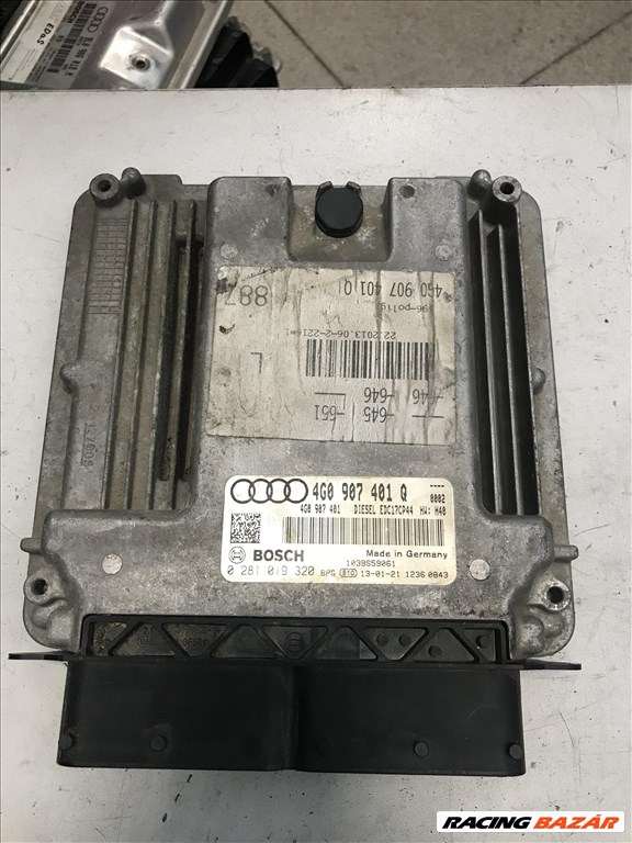 Audi A6 (C7 - 4G) 3,0 V6 TDI CDUD S-TRONIC motorvezérlő 4g0907401q 1. kép