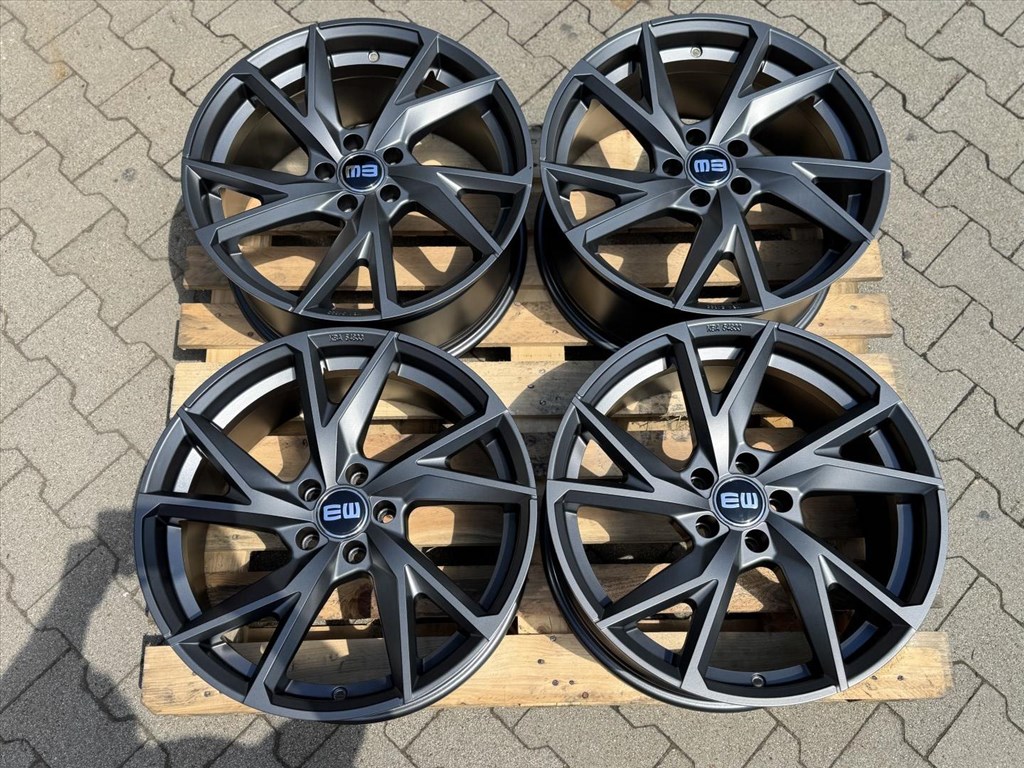 R19 5x112 (66.6) Carmani  23 RUDI Antracit matte alufelnik felnik 19"  2. kép