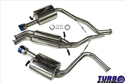 TurboWorks CatBack kipufogórendszer Audi A4 B7 2.0T