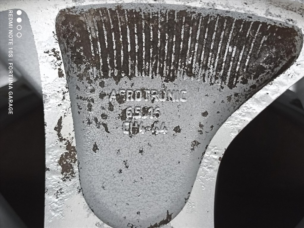 4x100 16" Renault 'Aerotronic' használt alufelni garnitúra +TPMS 7. kép