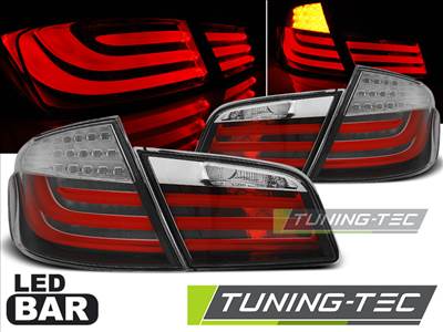 BMW F10 10-07.13 RED WHITE LED BAR Tuning-Tec Hátsó Lámpa