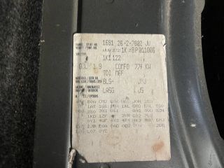 VW GOLF V (1K1) Csomagtérajtó Zárszerkezet 8. kép