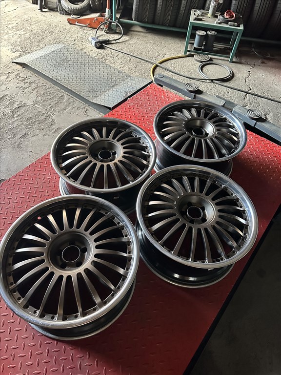 Krómozott peremes 5x100 8,5x19" ET35 Chrom alufelni Subaru MG Golf Rover 3. kép