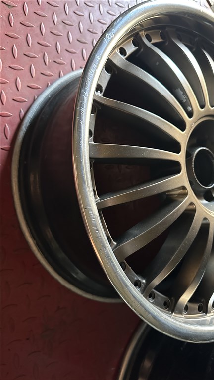 Krómozott peremes 5x100 8,5x19" ET35 Chrom alufelni Subaru MG Golf Rover 6. kép