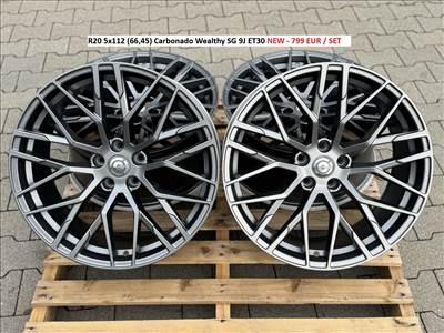 R20 5x112 (66,45) Carbonado Wealthy SG 9J ET30 új alufelnik felnik 9x20 20col 20" 