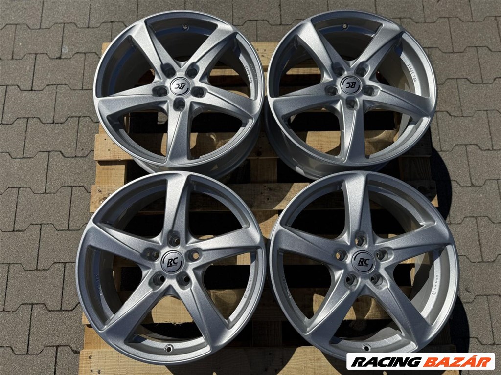 R18 5x112 (66,6) Brock RC30 KS 7.5J ET42 új felni alufelni 18" 18col 3. kép