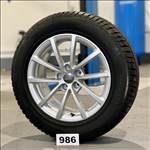 (986) Audi 17 új gyári alufelni felni, 5x112, 225/60 új téli gumi, A6