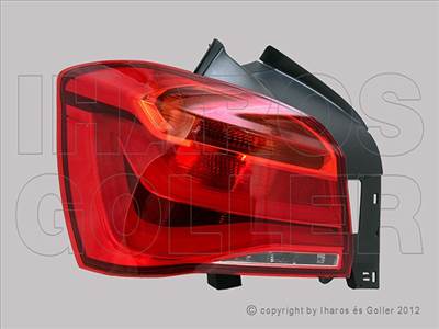 BMW 1 2015-2019 F20/F21 - Hátsó lámpa üres bal, P21W/LED  DEPO
