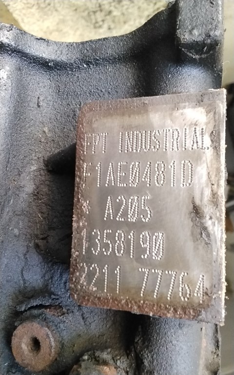 FIAT DUCATO 06- Motor, diesel fűzött blokk hengerfej nélkül 1. kép