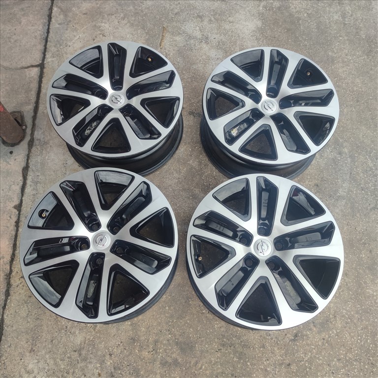 5x115 17 Gyári Opel lemezfelni dísztárcsával 90000ft a 4db/4/ 4. kép