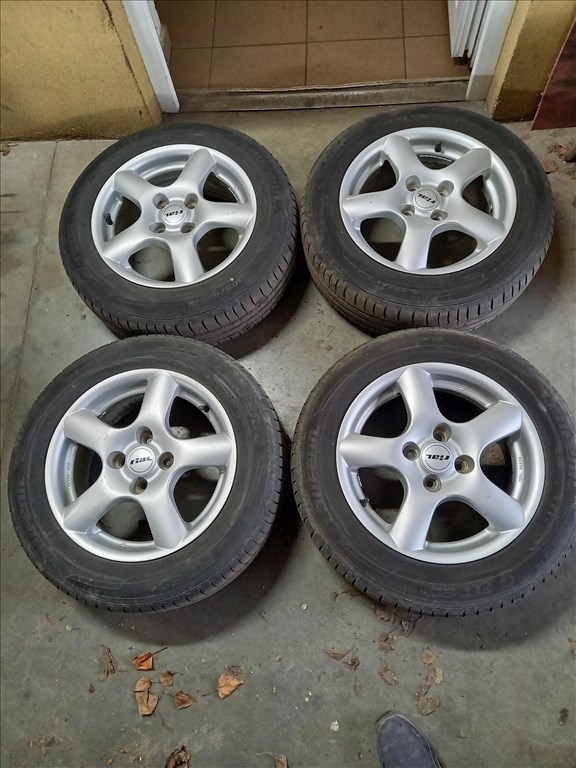  Opel Astra G Rial Aluszett 4x100 6.5x15 Et42 185/65R15 Nyári laufennal Sxx2  1. kép