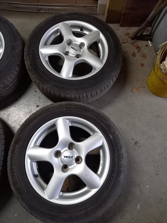  Opel Astra G Rial Aluszett 4x100 6.5x15 Et42 185/65R15 Nyári laufennal Sxx2  2. kép