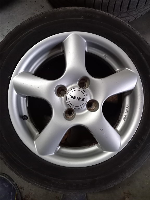  Opel Astra G Rial Aluszett 4x100 6.5x15 Et42 185/65R15 Nyári laufennal Sxx2  3. kép