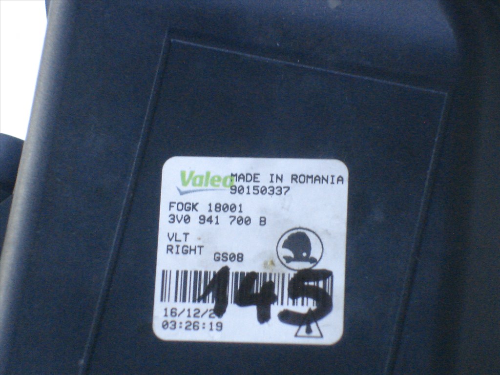 Skoda Superb III Facelift Jobb Led Ködlámpa 3V0941700B 2020-tól 5. kép