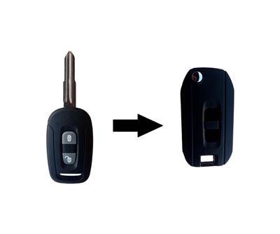 Chevrolet Captiva, Opel Antara módosított bicskakulcs átalakító kulcs nyers kulcs 