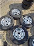 Ford Transit 5x160 lyukosztású 5.5x16"  (gyári felni) lemezfelni, 215/75 Dunlop nyári gumi sxx1