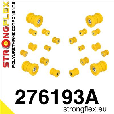 STRONGFLEX HÁTSÓ FELFÜGGESZTÉS SZILENT KÉSZLET SPORT Sárga BRZ SCION GT86