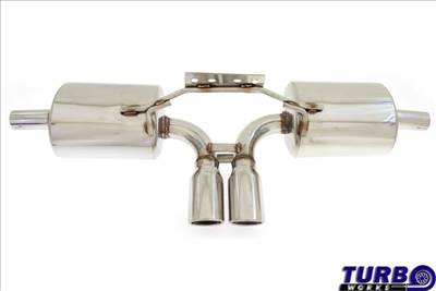 TurboWorks CatBack kipufogórendszer Porsche Boxter 986 2.5l 2.7l 3.2l 97-04