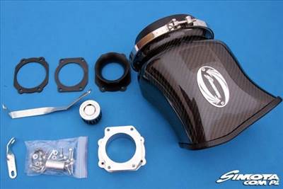 Simota Carbon CF660-1 szénszálas légszűrő rendszer Audi A3, VW Golf 4, Bora, Beetle 1.6