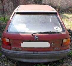 OPEL ASTRA F 91-94 Hátsó lökhárító