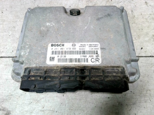 OPEL ASTRA G 97-04 Motorvezérlő egység ECU PCM modul 1. kép