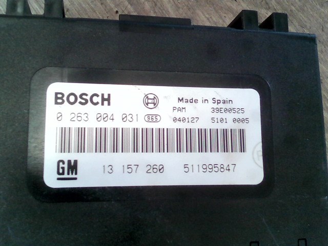 OPEL Signum 2002.09.01-2005.08.31 PDC parkolássegítő vezérlő 1. kép