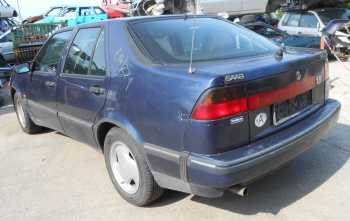 SAAB 9000 Bal hátsó ajtóüveg