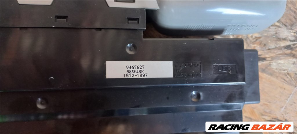 Volvo S80 98- Jobb első ajtó ajtóbehúzó ablakemelő kapcsoló gomb 2486 9162526 8. kép