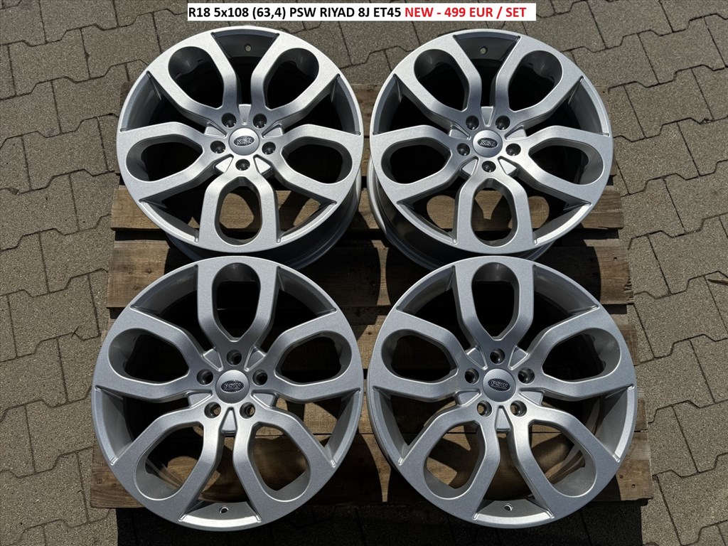 R18 5x108 (63,4) PSW RIYAD 8J ET45 új alufelnik felnik - ford volvo jaguar  1. kép