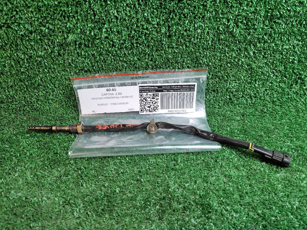 CHEVROLET CAPTIVA Kipufogó Hőmérséklet Érzékelő 25183127 1038115503159 1. kép
