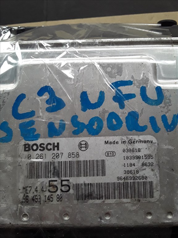 Citroen C3 1.6 16v Motorvezérlő szett ME7 4.4 55 1. kép