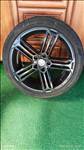  5x112 lyukosztású 18" használt alufelni, rajta 215/45 használt Pirelli nyári gumi gumi 