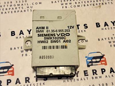 BMW E46 E39 X3 X5 gyári vonóhorog modul doboz vezérlő AHM II