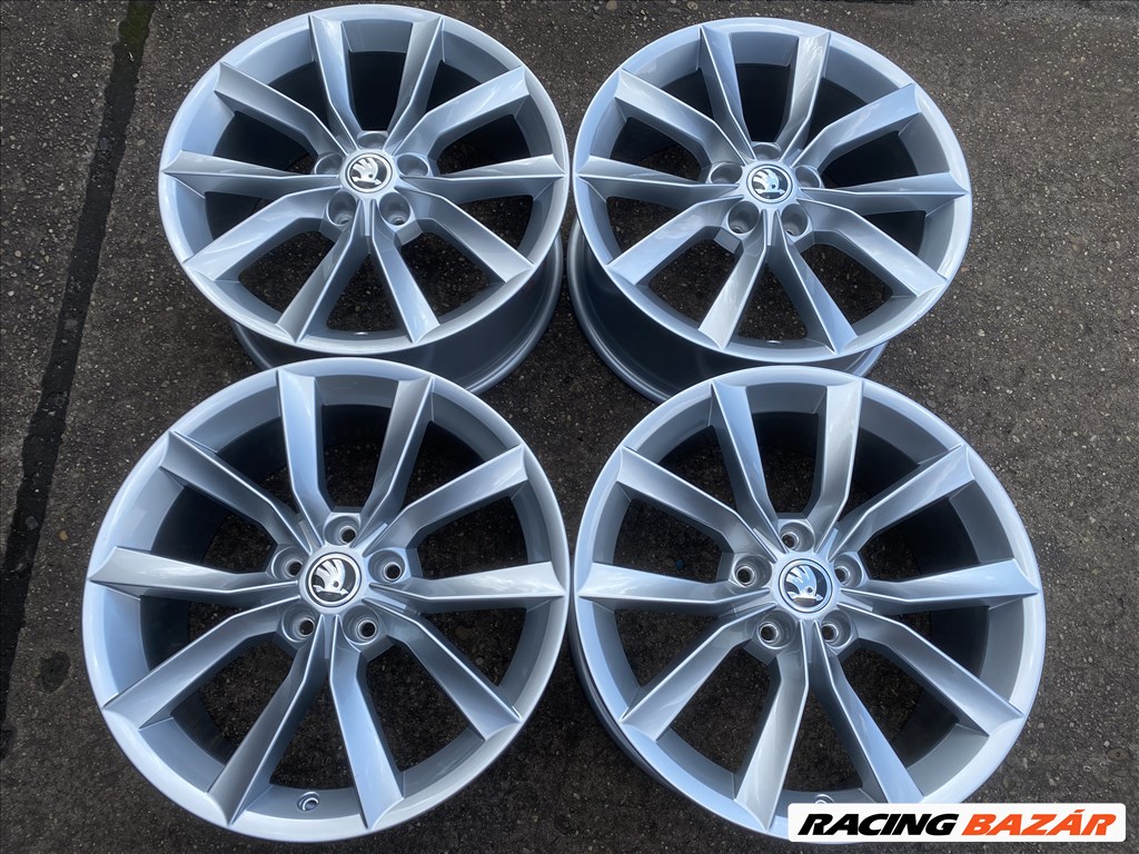 4db gyári 18" Skoda Superb új alufelni. (3980) 1. kép