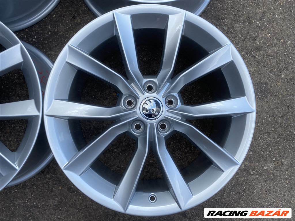 4db gyári 18" Skoda Superb új alufelni. (3980) 2. kép